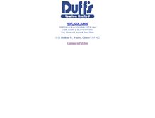 Tablet Screenshot of duffstowing.com